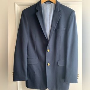 Tommy Hilfiger Big Boy’s Navy Blue Blazer